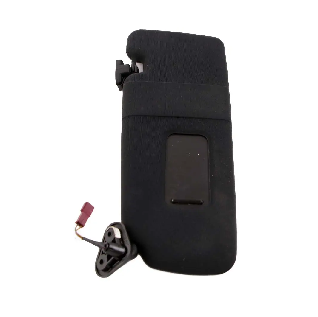 BMW E63 Coupe Sun Visor With Mirror Left N/S Schwarz Black - SKU 7898383 - Part number 7898384
