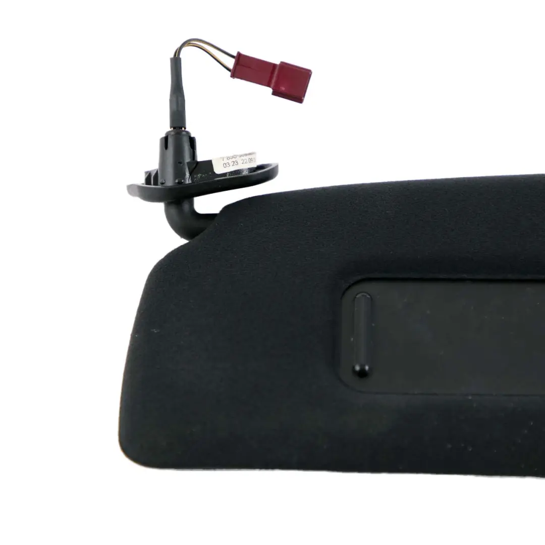 BMW E63 Coupé Visiera Parasole Con Specchio Sinistra Schwarz Nero - SKU 7898383 - Numero di parte 7898384