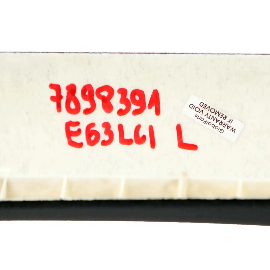 BMW 6 E63 Coupe A-Pillar Column Cover Trim Left N/S Black - SKU 7898391 - Part number 7898391