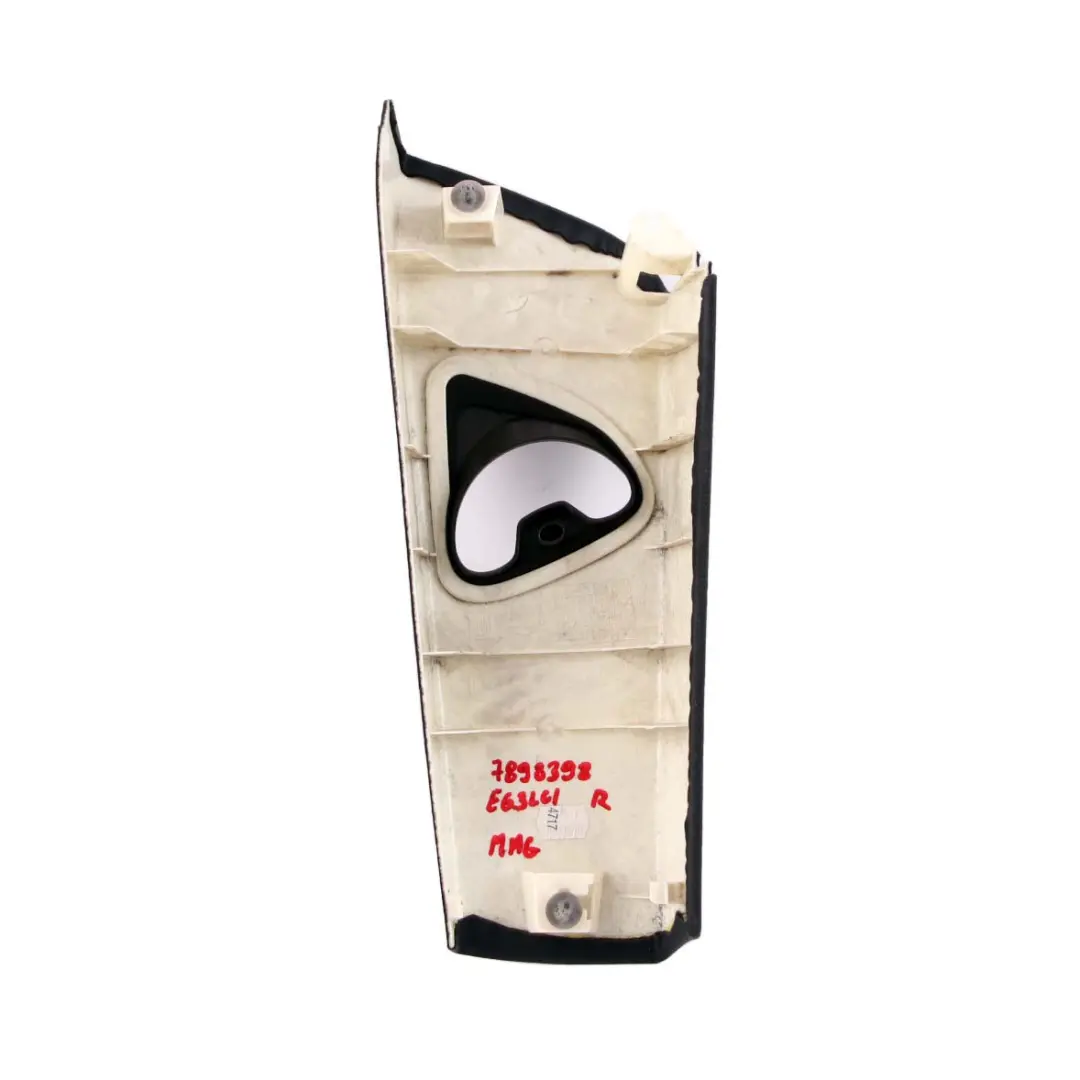 BMW 6 er E63 Blende B-Säule Rechts Schwarz 7023998 - SKU 7898398 - Teilenummer 7898398