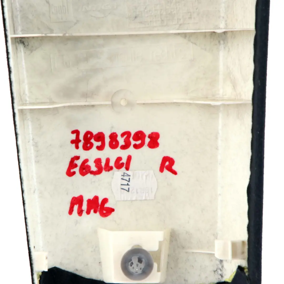 Column Right O/S Trim Panel Black to BMW 6 Series E63 LCI Cover B with Part number 7898398 BMW 6 Series E63 LCI Cover B Column Right O/S Trim Panel Black - SKU 7898398 - Part number 7898398