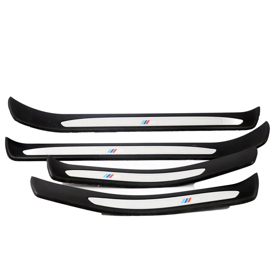 Entry Entrance Strip Trim Cover Front Rear Left Right Set to BMW 5 E60 E61 M Sport with Part number 7898821 BMW 5 E60 E61 M Sport Entry Entrance Strip Trim Cover Front Rear Left Right Set - SKU 7898821-1 - Part number 7898821