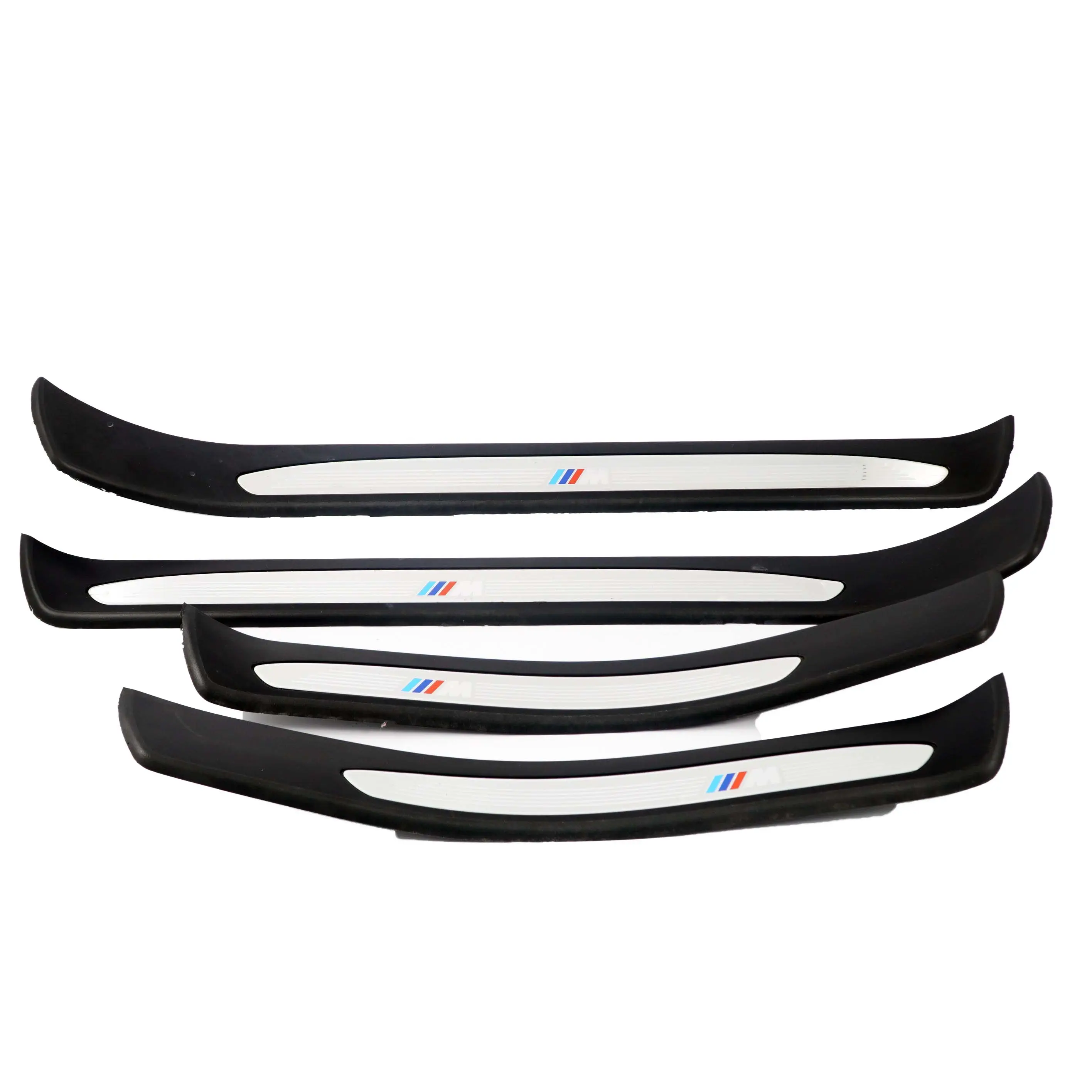 BMW 5 E60 E61 M Sportleiste Zierblende Einstieg Vorne Hinten Links Rechts Set