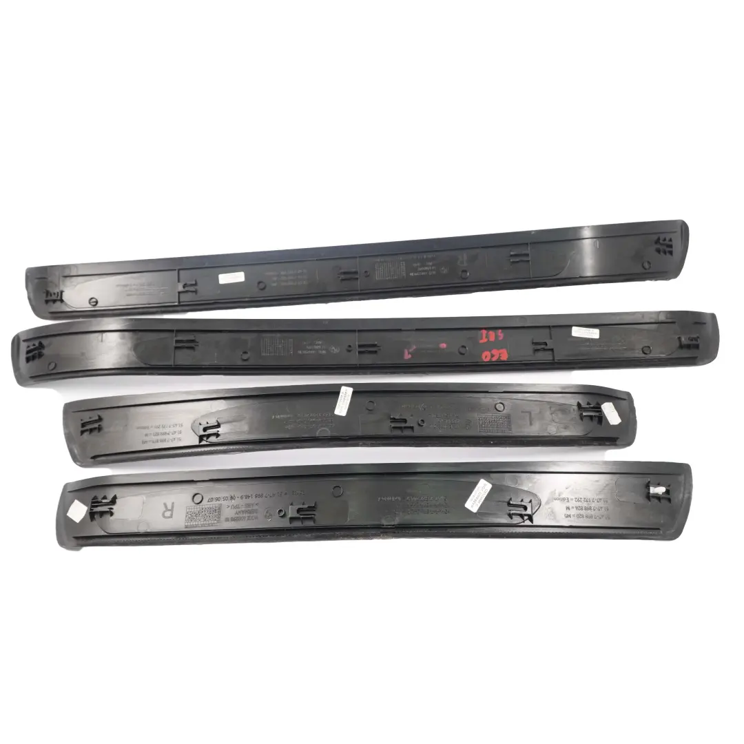 BMW 5 E60 E61 M Sportleiste Zierblende Einstieg Vorne Hinten Links Rechts Set - SKU 7898821-1 - Teilenummer 7898821