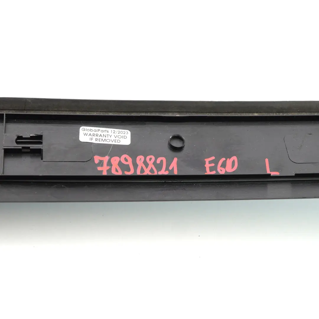Einstiegsleiste Trim Abdeckung vorne links für BMW E60 E61 M Sport mit Teilenummer 7898821 BMW E60 E61 M Sport Einstiegsleiste Trim Abdeckung vorne links - SKU 7898821 - Teilenummer 7898821