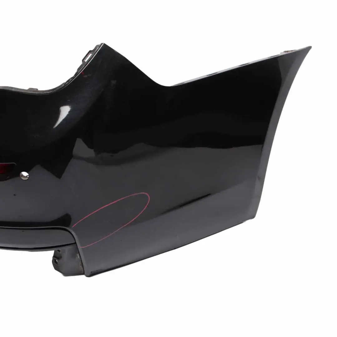 Bumper BMW F01 Saloon M Sport Complete Trim Panel Black Sapphire - 475 to Rear with Part number 7898876 Rear Bumper BMW F01 Saloon M Sport Complete Trim Panel Black Sapphire - 475 - SKU 7898876-BS - Part number 7898876