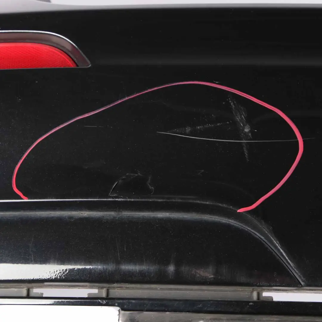 Bumper BMW F01 Saloon M Sport Complete Trim Panel Black Sapphire - 475 to Rear with Part number 7898876 Rear Bumper BMW F01 Saloon M Sport Complete Trim Panel Black Sapphire - 475 - SKU 7898876-BS - Part number 7898876