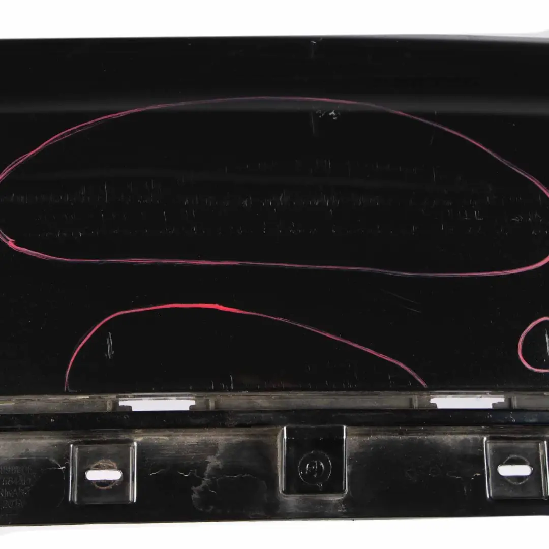 Bumper BMW F01 Saloon M Sport Complete Trim Panel Black Sapphire - 475 to Rear with Part number 7898876 Rear Bumper BMW F01 Saloon M Sport Complete Trim Panel Black Sapphire - 475 - SKU 7898876-BS - Part number 7898876