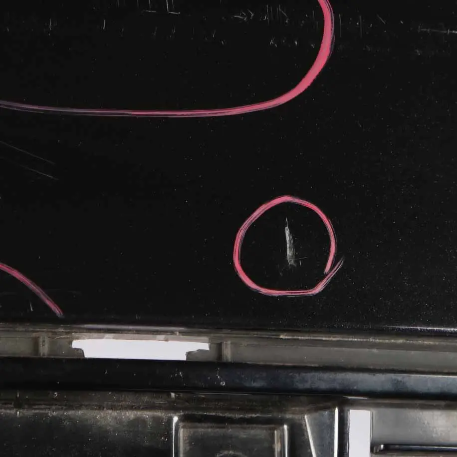 Bumper BMW F01 Saloon M Sport Complete Trim Panel Black Sapphire - 475 to Rear with Part number 7898876 Rear Bumper BMW F01 Saloon M Sport Complete Trim Panel Black Sapphire - 475 - SKU 7898876-BS - Part number 7898876