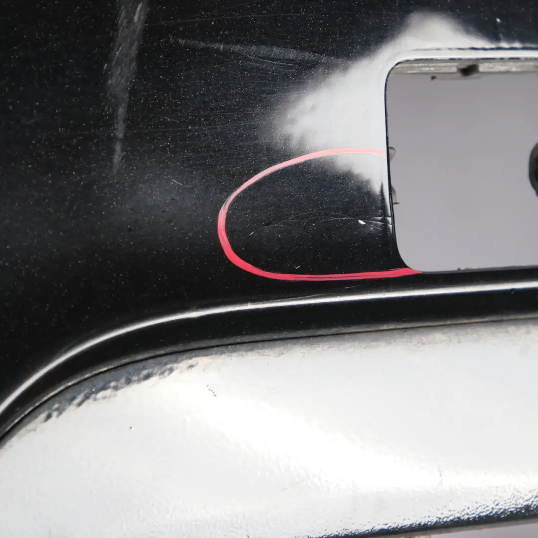 Bumper BMW F01 Saloon M Sport Complete Trim Panel Black Sapphire - 475 to Rear with Part number 7898876 Rear Bumper BMW F01 Saloon M Sport Complete Trim Panel Black Sapphire - 475 - SKU 7898876-BS - Part number 7898876