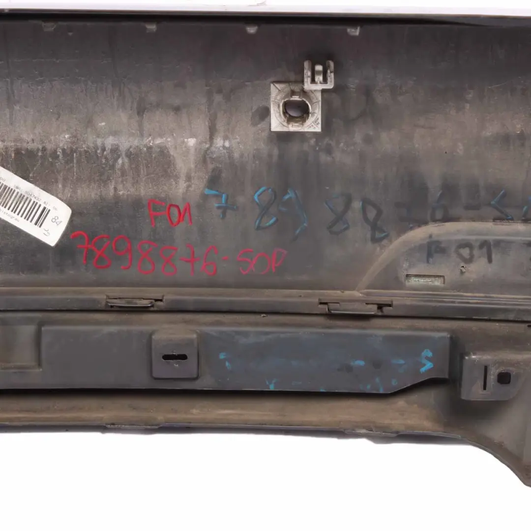 Rear Bumper BMW F01 Saloon M Sport Complete Trim Panel Carbonschwarz Black - 416 - SKU 7898876-SOP - Part number 7898876