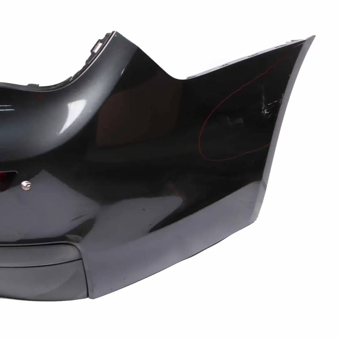 BMW F01 Sedan M Sport Zderzak Tył Tylny Carbonschwarz Czarny - 416 - SKU 7898876-SOP - Numer Części 7898876