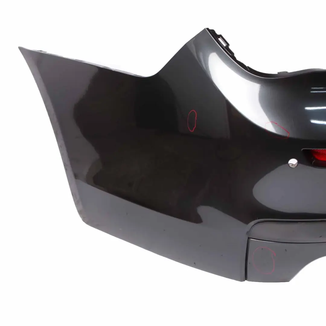BMW F01 Sedan M Sport Zderzak Tył Tylny Carbonschwarz Czarny - 416 - SKU 7898876-SOP - Numer Części 7898876