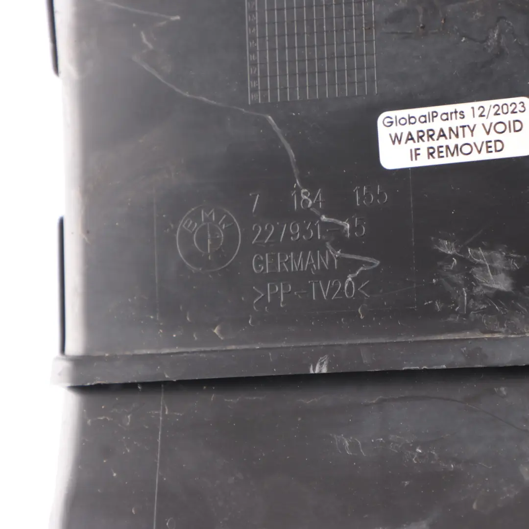 BMW F01 F02 Kanał Wlot Powietrza Hamulca Lewy Przód - SKU 7898881 - Numer Części 7898881