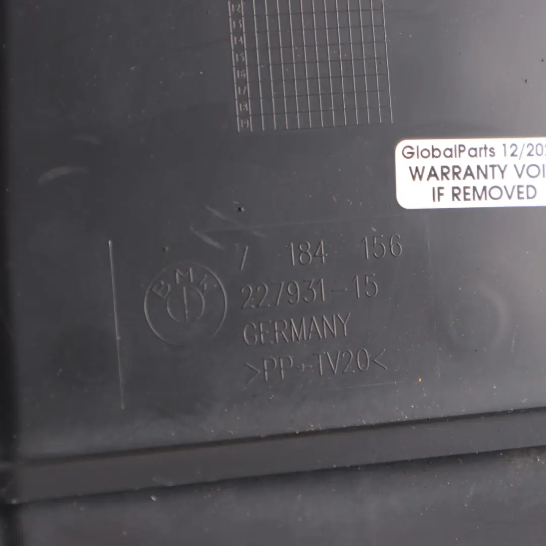 Duct Channel Front Right O/S Brake Cooling Duct to BMW F01 F02 Air with Part number 7898882 BMW F01 F02 Air Duct Channel Front Right O/S Brake Cooling Duct - SKU 7898882 - Part number 7898882