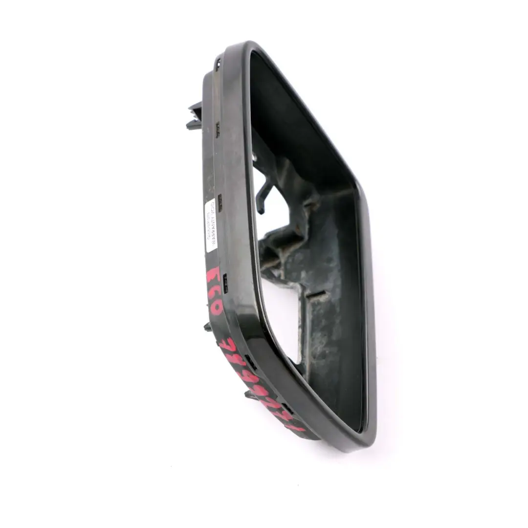 BMW E60 E61 Vassoio Sinistro Anello Supporto Specchio Esterno Nero Alto Lucido - SKU 7899271 - Numero di parte 7899271