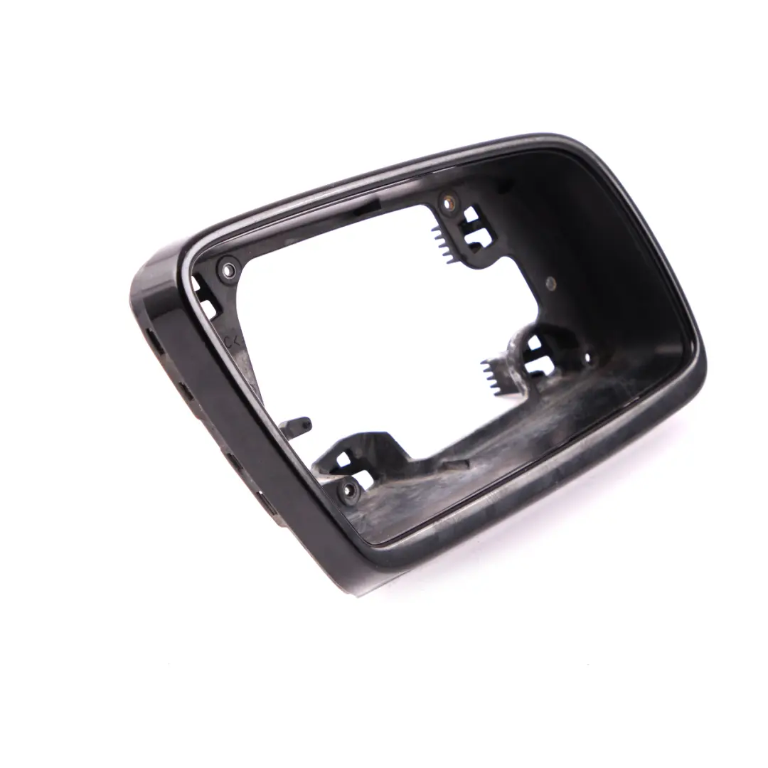 Tray Right O/S Outside Mirror Wing Supporting Ring Bright Black to BMW E60 E61 with Part number 7899272 BMW E60 E61 Tray Right O/S Outside Mirror Wing Supporting Ring Bright Black - SKU 7899272 - Part number 7899272