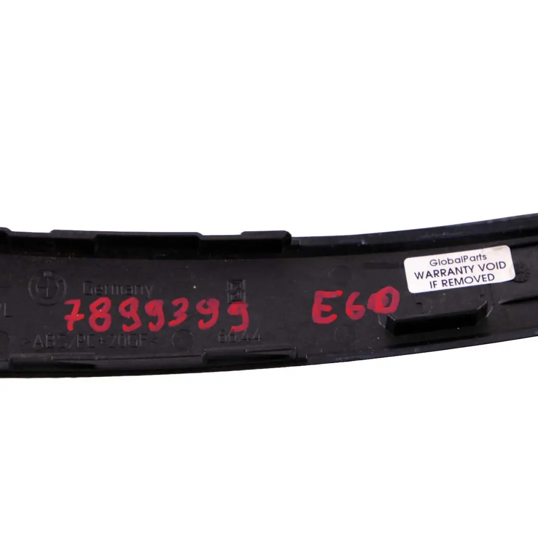 BMW E60 E61 Poignee Partie Superieure Garniture Alu Cube Pure Avant Gauche - SKU 7899399 - Numéro de pièce 7899399