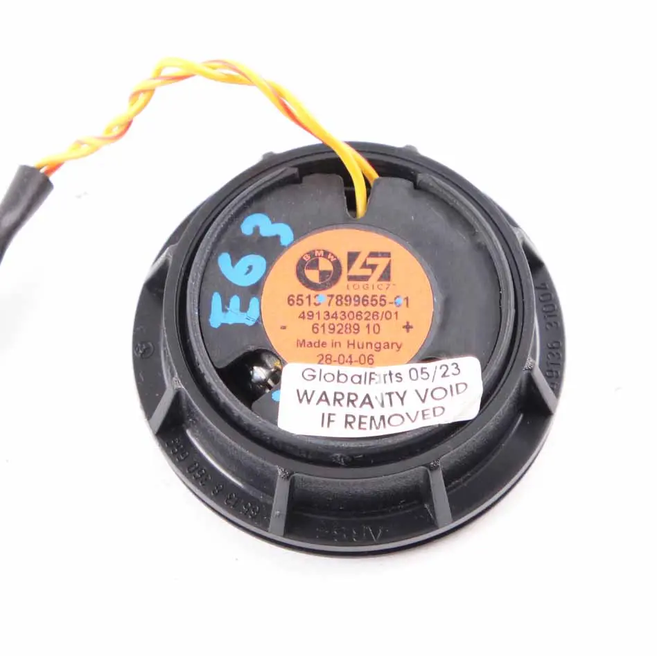  Hinten BMW E63 E64 Türkarte Lautsprecher Links Rechts Logic 7 - SKU 7899655 - Teilenummer 7899655