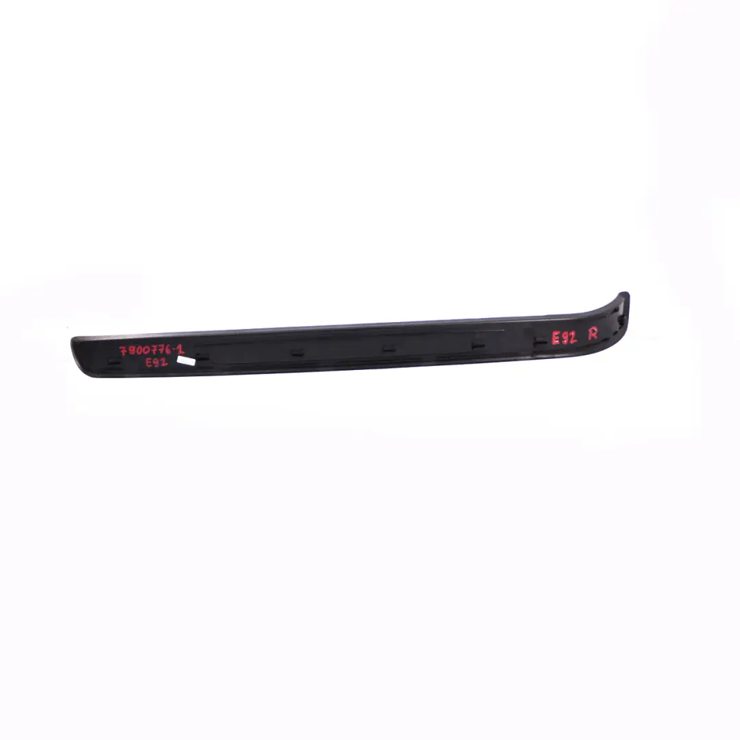 Front Right Door Entrance Sill Strip Cover to BMW 3 Series 2 E92 E93 LCI M Sport with Part number 7900776 BMW 3 Series 2 E92 E93 LCI M Sport Front Right Door Entrance Sill Strip Cover - SKU 7900776-2 - Part number 7900776