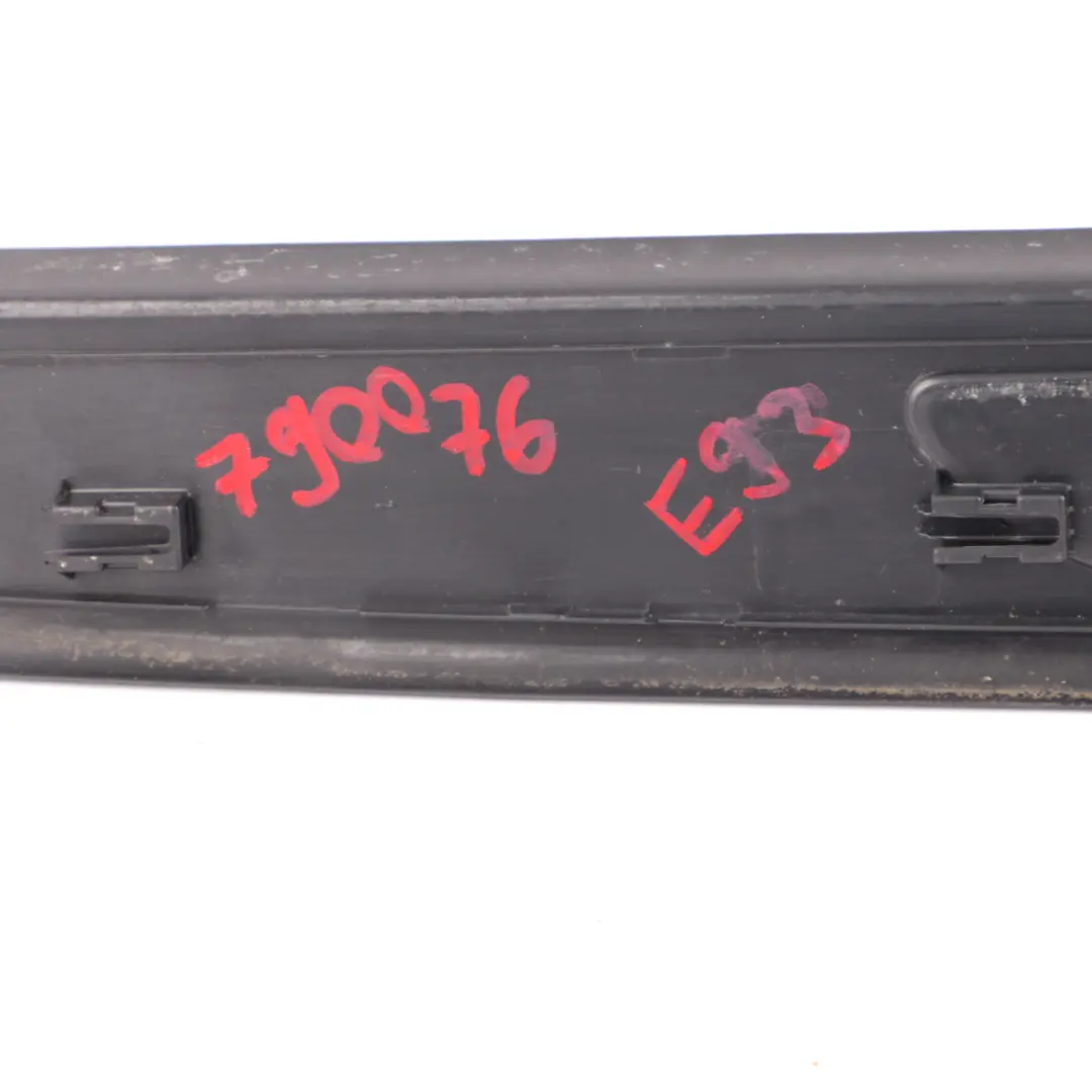 Front Right Door Entrance Sill Strip Cover O/S to BMW E92 E93 LCI M Sport with Part number 7900776 BMW E92 E93 LCI M Sport Front Right Door Entrance Sill Strip Cover O/S - SKU 7900776 - Part number 7900776