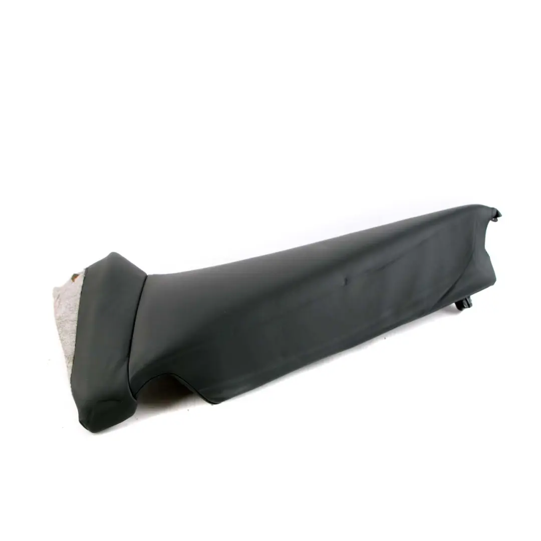 Left N/S Lateral Finisher Panel Leather Anthracite to BMW E46 M3 Coupe Rear Seat with Part number 7902107 BMW E46 M3 Coupe Rear Seat Left N/S Lateral Finisher Panel Leather Anthracite - SKU 7902107 - Part number 7902107