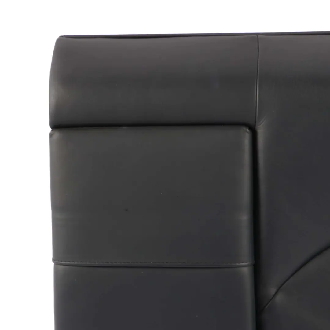 BMW E46 M3 Backrest Cover Coupe Rear Left Seat N/S Leather Walknappa Black - SKU 7902131 - Part number 7902131