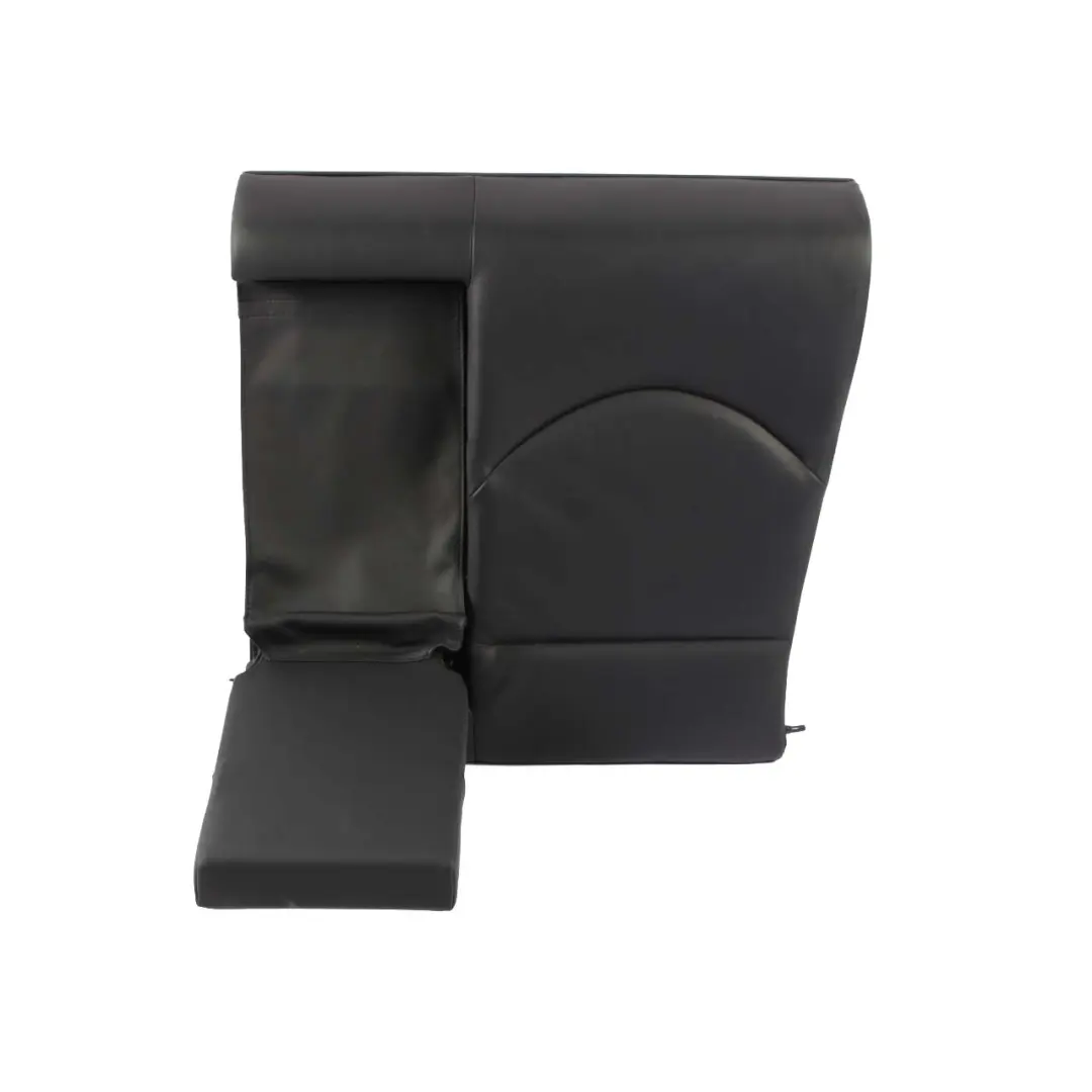 BMW E46 M3 Backrest Cover Coupe Rear Left Seat N/S Leather Walknappa Black - SKU 7902131 - Part number 7902131