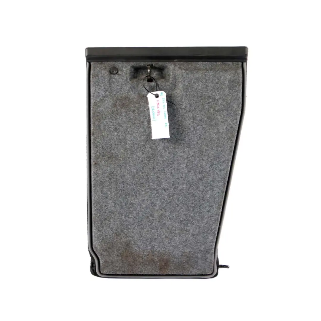 BMW E46 M3 Backrest Cover Coupe Rear Right Seat O/S Leather Walknappa Black - SKU 7902132 - Part number 7902132