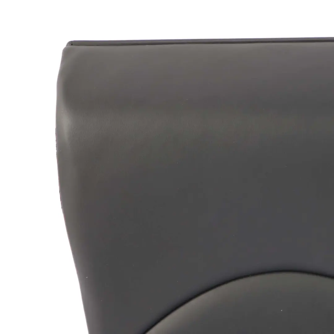 BMW E46 M3 Backrest Cover Coupe Rear Right Seat O/S Leather Walknappa Black - SKU 7902132 - Part number 7902132