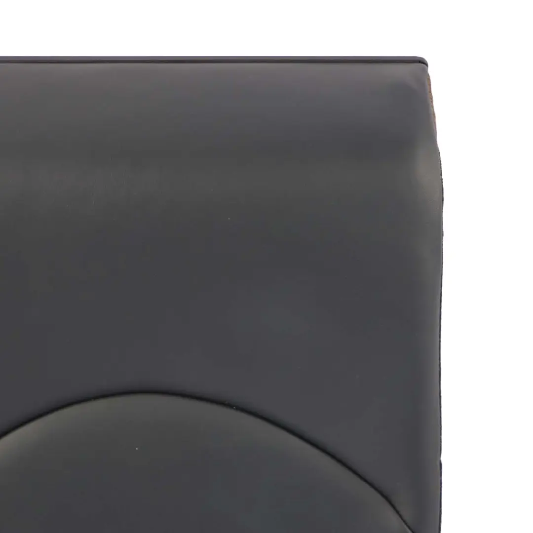 BMW E46 M3 Backrest Cover Coupe Rear Right Seat O/S Leather Walknappa Black - SKU 7902132 - Part number 7902132