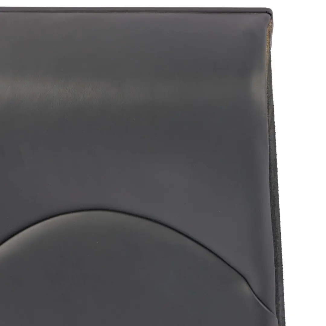 BMW E46 M3 Backrest Cover Coupe Rear Right Seat O/S Leather Walknappa Black - SKU 7902132 - Part number 7902132