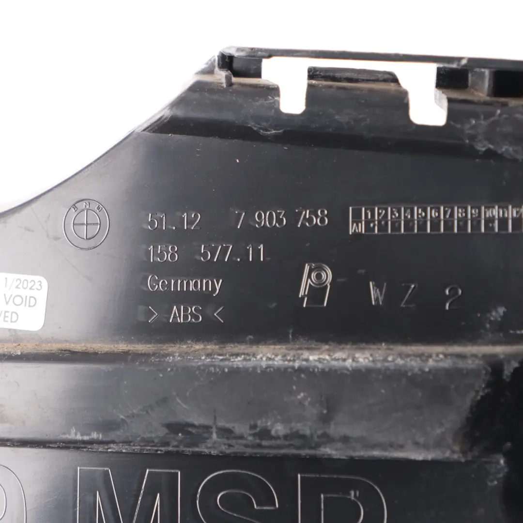 Soporte Guía Parachoques Trasero Derecho para BMW Z4 E89 M Sport con número de pieza 7903758 BMW Z4 E89 M Sport Soporte Guía Parachoques Trasero Derecho - SKU 7903758 - Número de pieza 7903758