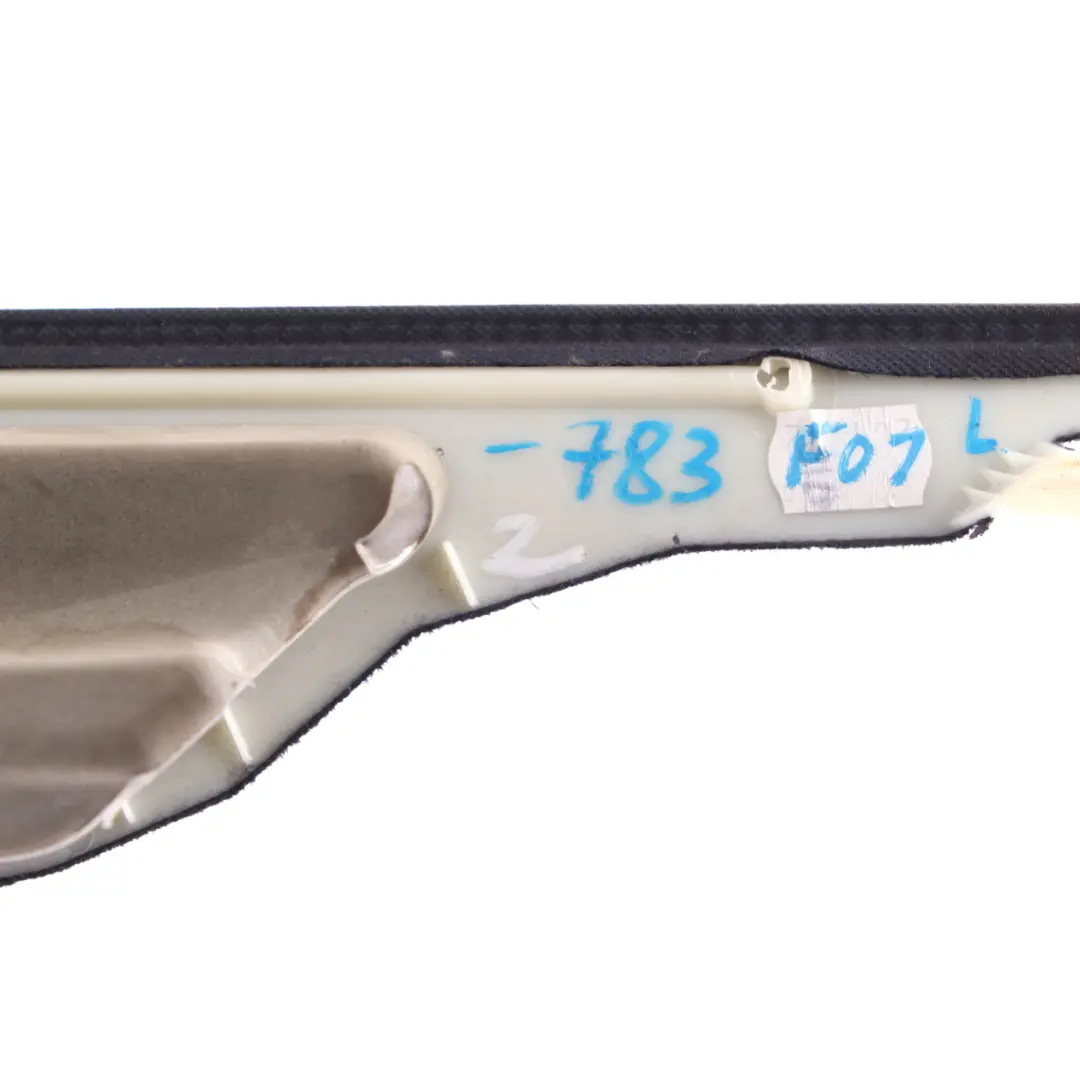 BMW 7 Series F01 LCI Cover Trim Panel C Pillar Top Left N/S Anthracite 9112743 - SKU 7903783 - Part number 7903783