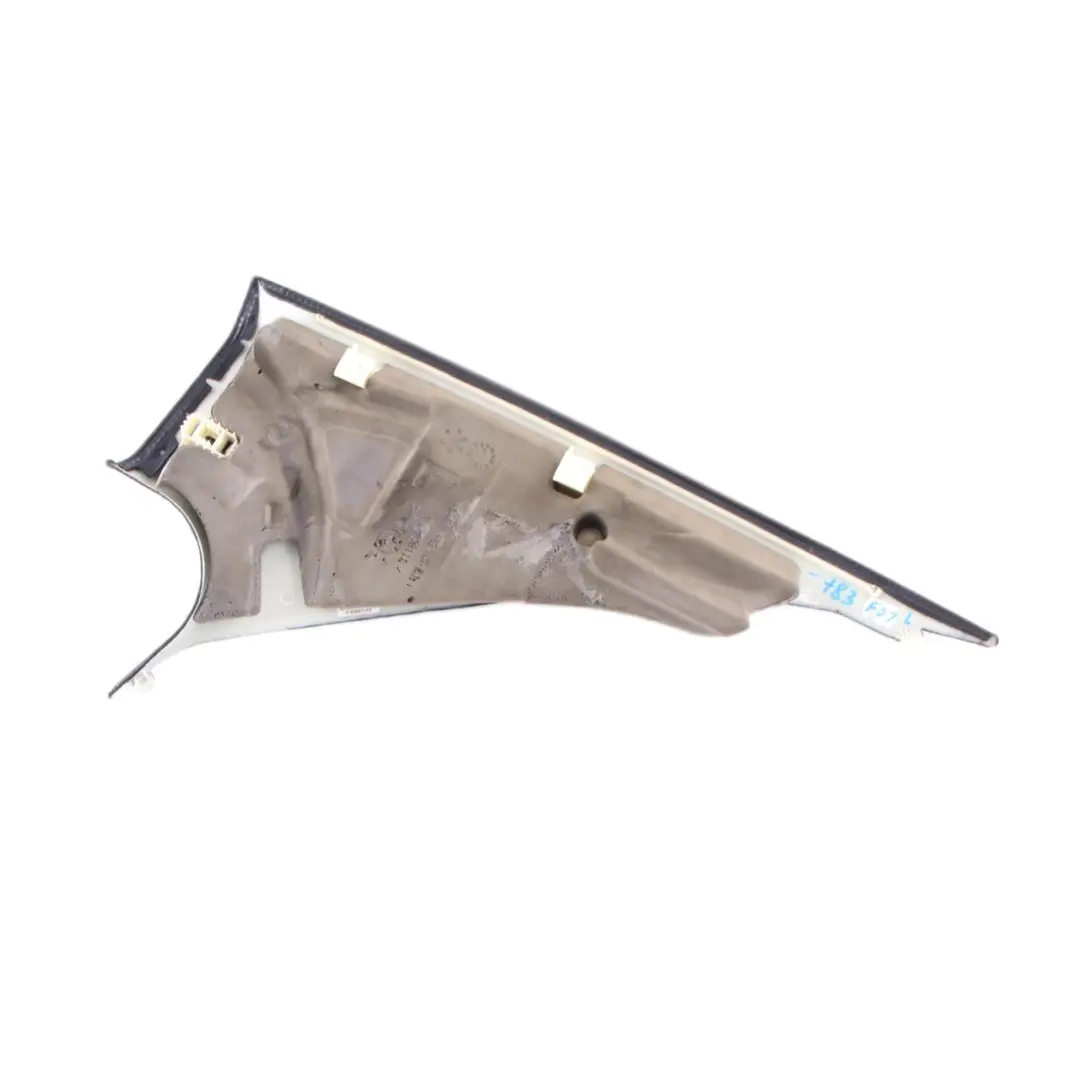 Trim Panel C Pillar Top Left N/S Anthracite 9112743 to BMW 7 Series F01 LCI Cover with Part number 7903783 BMW 7 Series F01 LCI Cover Trim Panel C Pillar Top Left N/S Anthracite 9112743 - SKU 7903783 - Part number 7903783