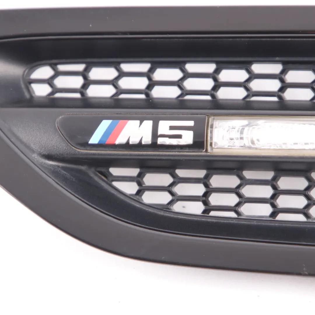 BMW F10 M5 Grille Side Panel Fender Indicator Vent Front Left N/S Black - SKU 7903879-1 - Part number 7903879
