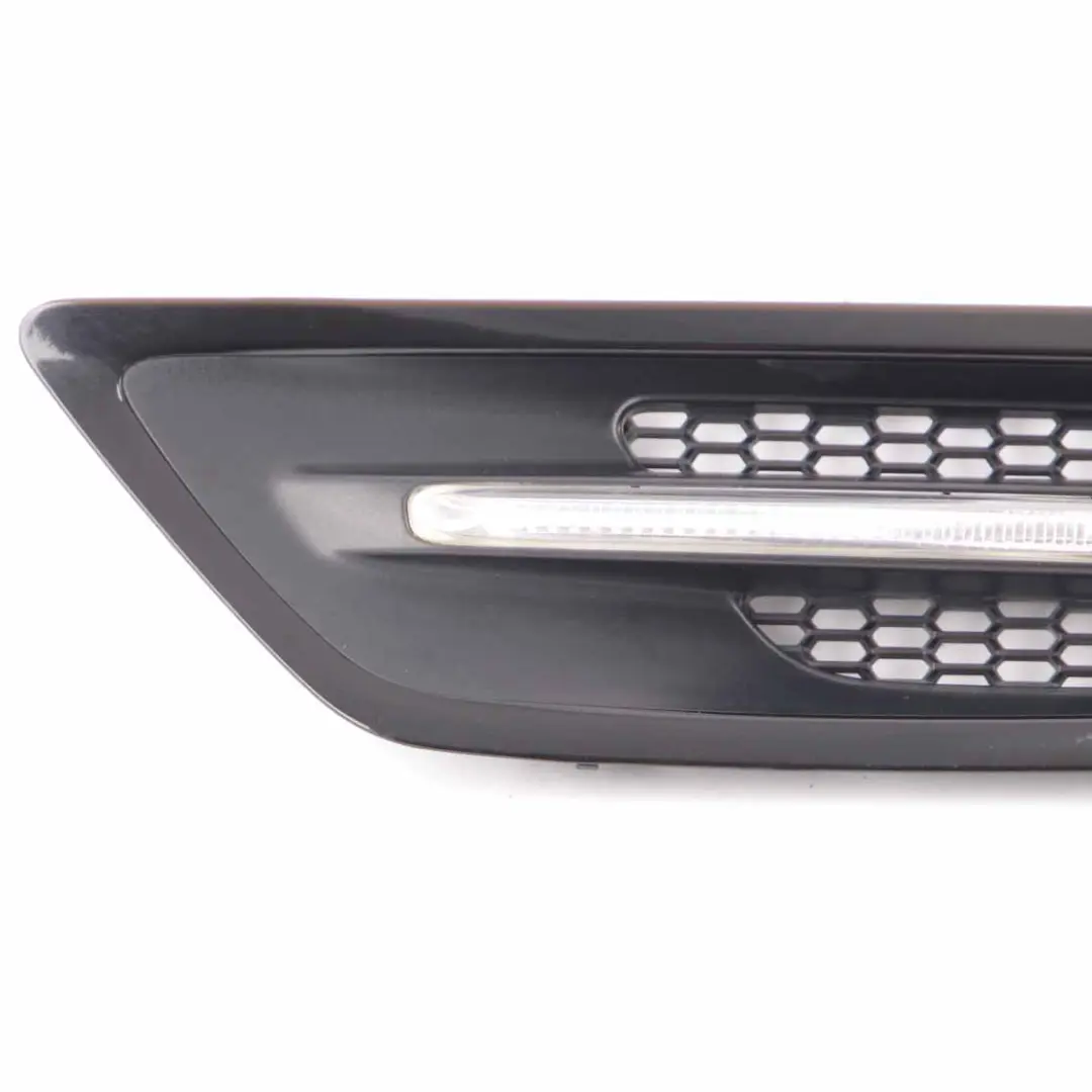 BMW F10 M5 Grille Side Panel Fender Indicator Vent Front Right O/S Black - SKU 7903880 - Part number 7903880