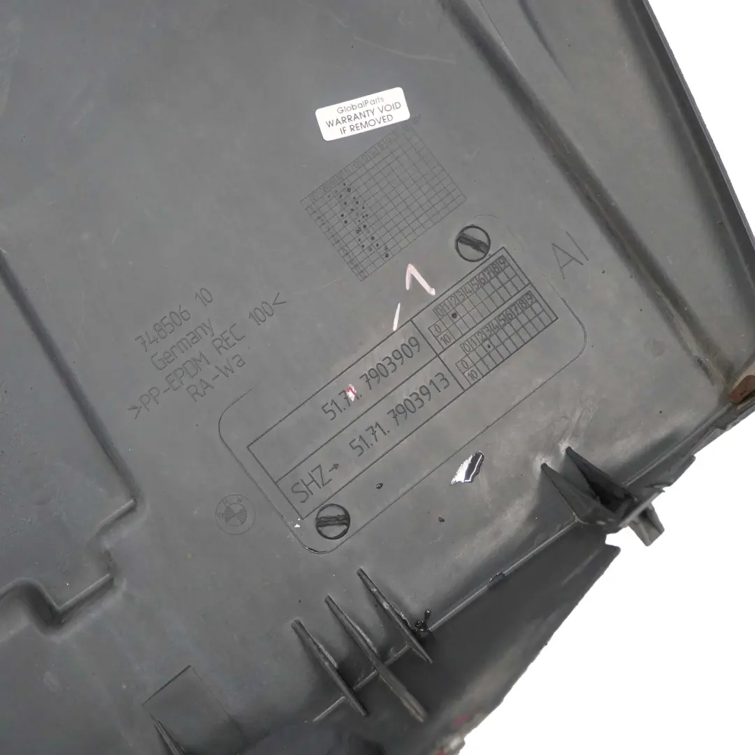 BMW E90 E91 Bas du passage de roue avant gauche - SKU 7903909-1 - Numéro de pièce 7903909
