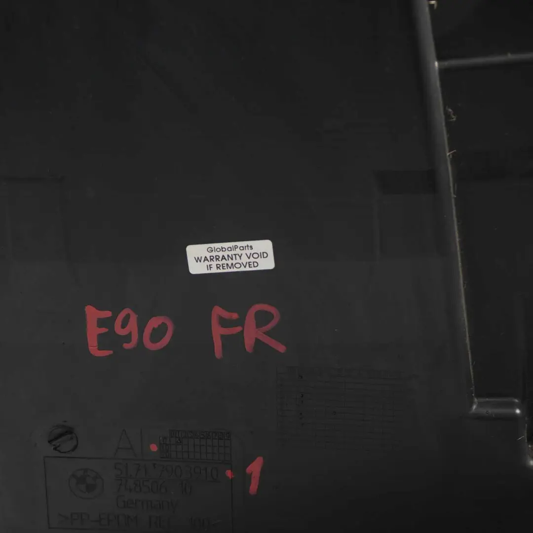 Enjoliveur De Passage De Roue Avant Droite pour BMW E90 E91 M Sport à propos du numéro de pièce 7903910 BMW E90 E91 M Sport Enjoliveur De Passage De Roue Avant Droite - SKU 7903910-1 - Numéro de pièce 7903910