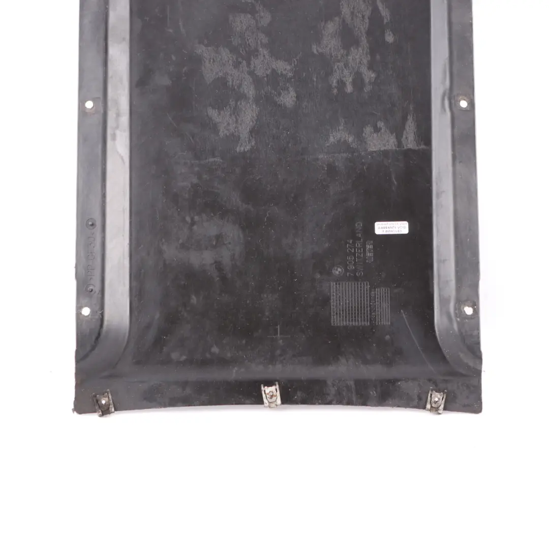 BMW F10 F12 F13 F06 M5 M6 Underfloor Coating Shield Tray Center - SKU 7905274 - Part number 7905274