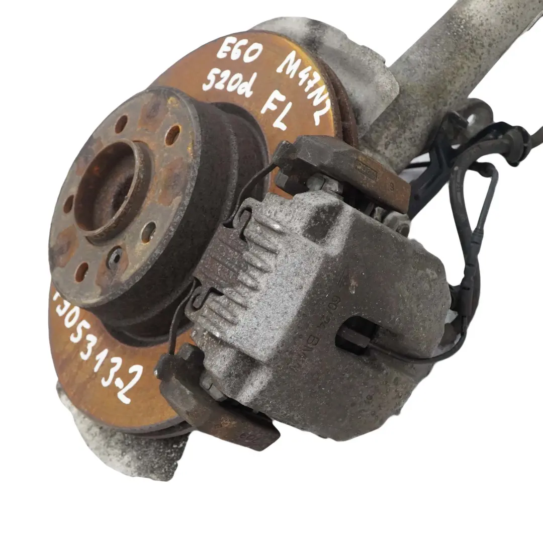 BMW E60 520d M47N2 M Sport Stoßdämpfer Federbein Bremsscheibe Vorn Links - SKU 7905313-2 - Teilenummer 7905313