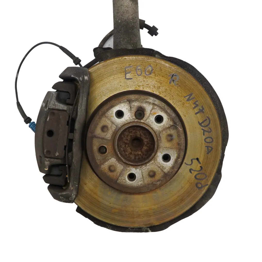 BMW 5 E60 520d N47 Front Right O/S M Sport Spring Strut Hub Leg Brake Caliper - SKU 7905314-1 - Part number 7905314