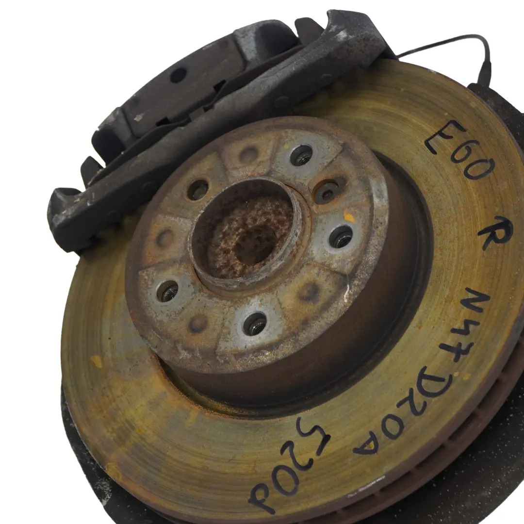 BMW 5 E60 520d N47 Front Right O/S M Sport Spring Strut Hub Leg Brake Caliper - SKU 7905314-1 - Part number 7905314