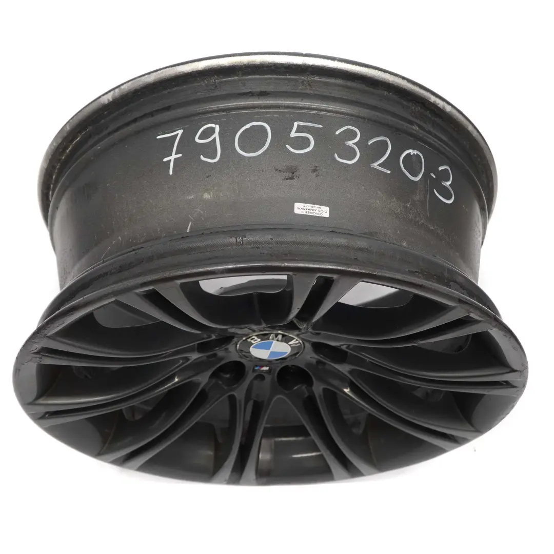 BMW 5 Series E60 E61 Grey Alloy Wheel Rim 18" 8J ET:20 M Double Spoke 135 - SKU 7905320-3 - Part number 7905320