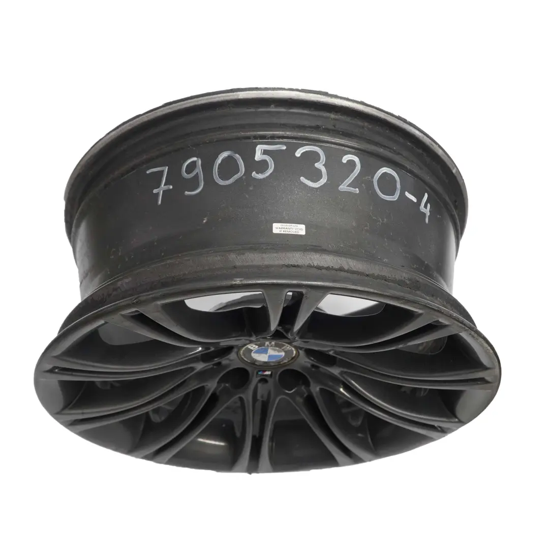 BMW 5 6 er 4 E60 E61 Grau Alufelge Alu Felge 18" 8J ET:20 M Doppelspeiche 135 - SKU 7905320-4 - Teilenummer 7905320