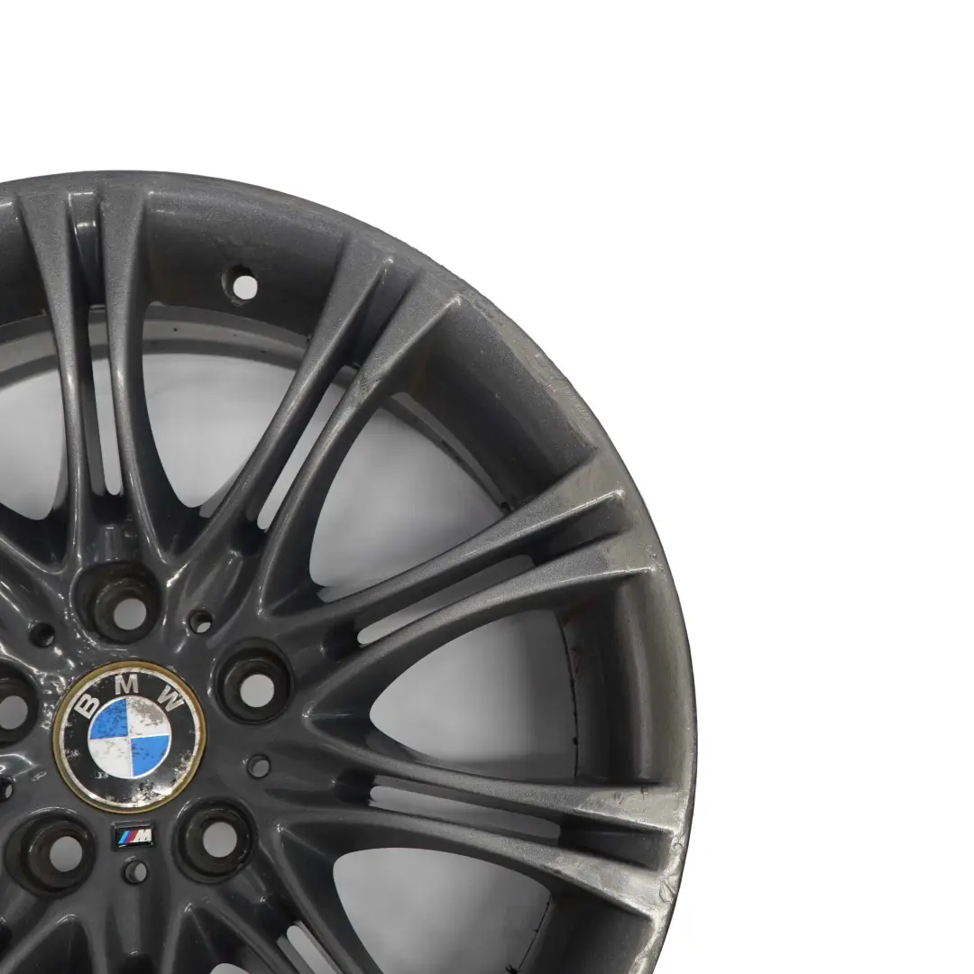 BMW 5 6 er 4 E60 E61 Grau Alufelge Alu Felge 18" 8J ET:20 M Doppelspeiche 135 - SKU 7905320-4 - Teilenummer 7905320