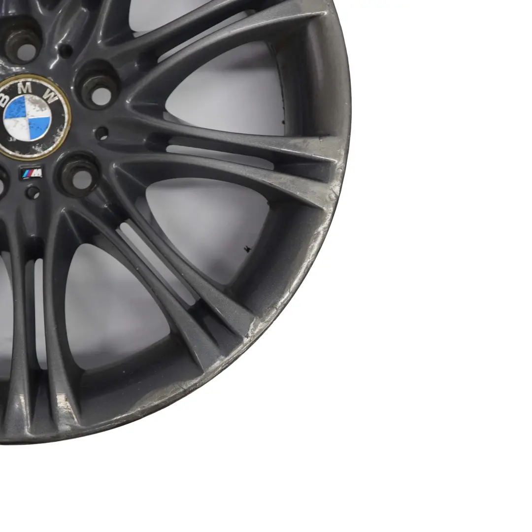 BMW 5 6 er 4 E60 E61 Grau Alufelge Alu Felge 18" 8J ET:20 M Doppelspeiche 135 - SKU 7905320-4 - Teilenummer 7905320