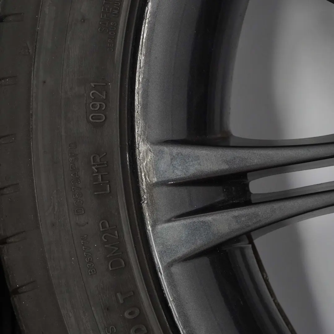 Grau Komplette 4 x Alufelgen Rad Felge 18" 8J ET:20 M Doppelspeiche 135 für BMW E60 mit Teilenummer 7905320 BMW E60 Grau Komplette 4 x Alufelgen Rad Felge 18" 8J ET:20 M Doppelspeiche 135 - SKU 7905320-SET - Teilenummer 7905320