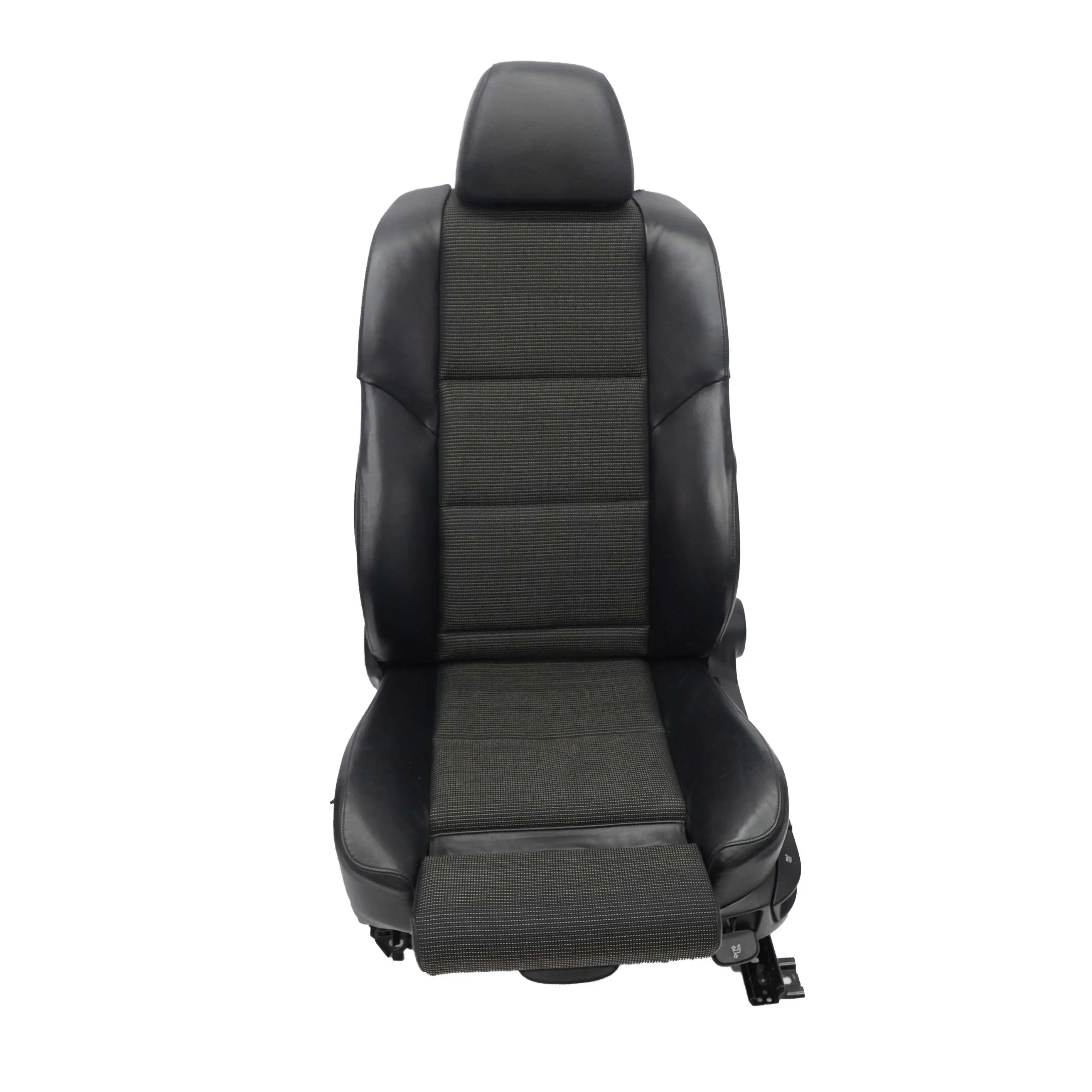 BMW E60 E61 Siege Avant A L'Avant Gauche Tissu Cuir Lampe Anthracite