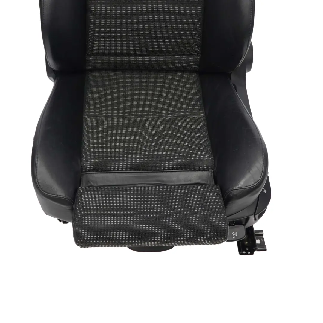 BMW E60 E61 Sitz Vordersitz Vorne Links Stoff Leder Flashlight Anthrazit - SKU 7905895-1 - Teilenummer 7905895